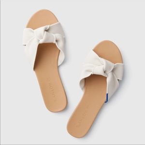 Rothy’s Knot Cream Sandals